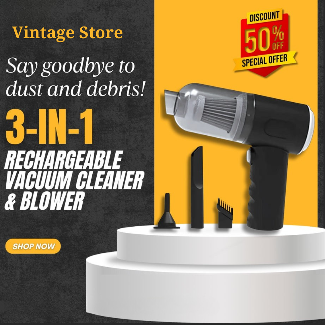 Rechargeable Vacuum Cleaner