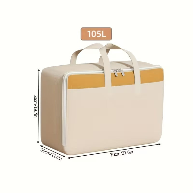 3 Pcs Large Capacity Non Woven Fabric Storage Bag Thickened