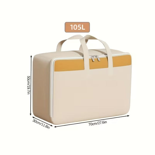3 Pcs Large Capacity Non Woven Fabric Storage Bag Thickened