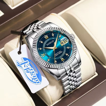Stainless Steel Luminous Date Watch