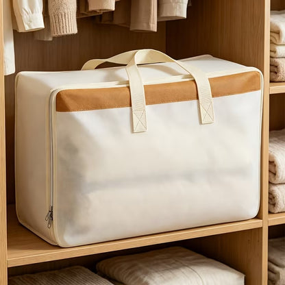 3 Pcs Large Capacity Non Woven Fabric Storage Bag Thickened