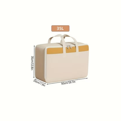 3 Pcs Large Capacity Non Woven Fabric Storage Bag Thickened
