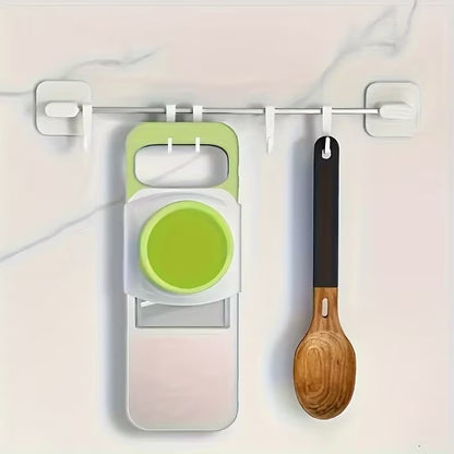 7 Pcs Stainless Steel Multifunctional Vegetable Slicer & Grater Set