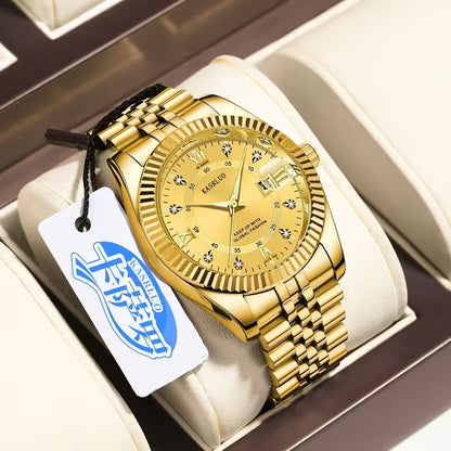 Stainless Steel Luminous Date Watch
