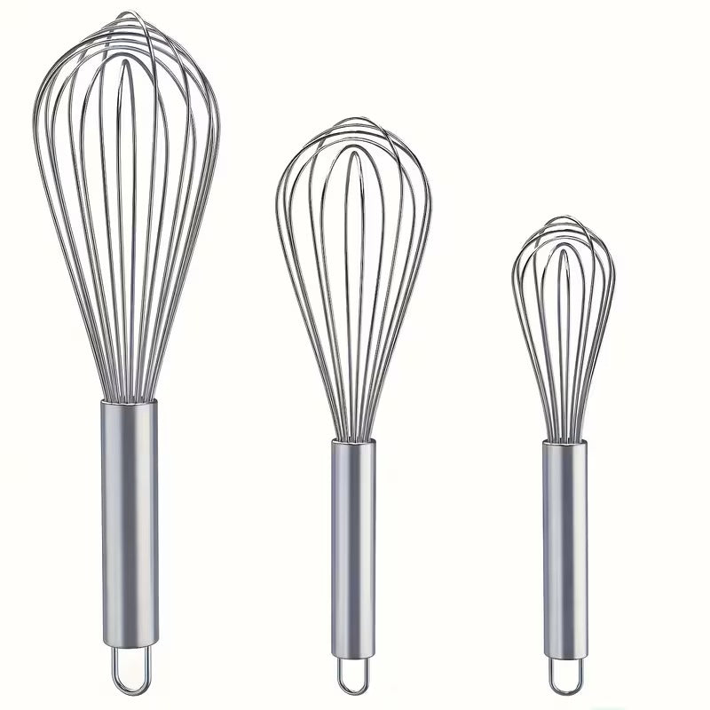 3-Piece Stainless Steel Whisk Set