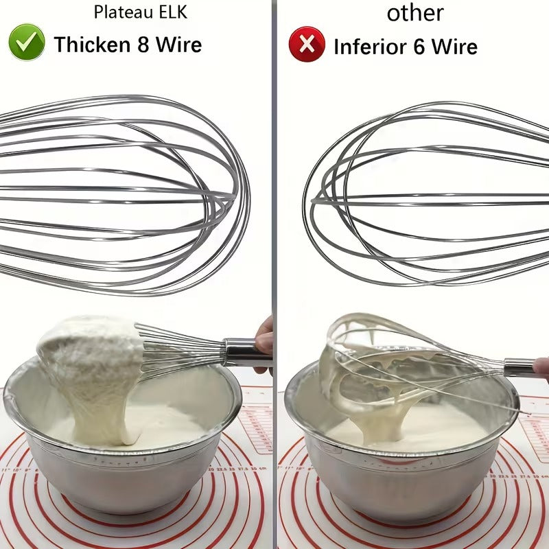 3-Piece Stainless Steel Whisk Set