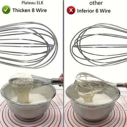 3-Piece Stainless Steel Whisk Set