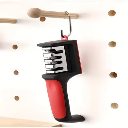 1 PC Professional 4-Stage Steel & Ceramic Knife Sharpener