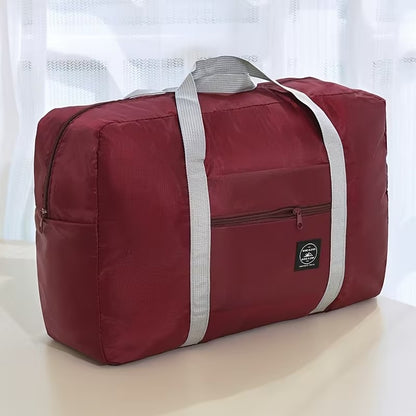 Foldable Travel Duffel Bag Large Capacity Luggage Storage