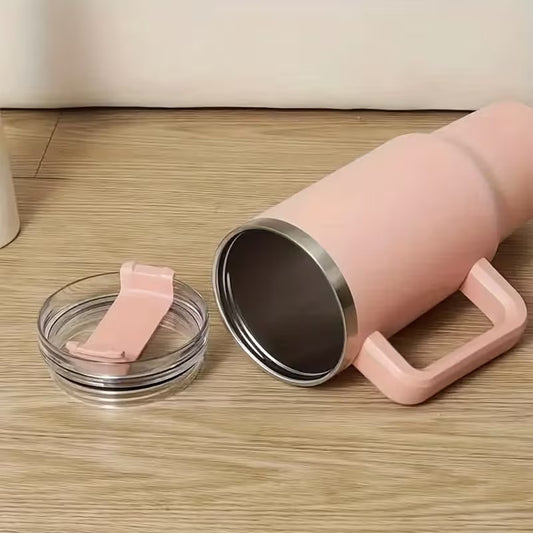 40oz Double-Walled Stainless Steel Tumbler | Pink